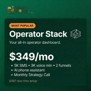 Growth — Operator Stack ($349/mo)