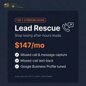 Starter — Lead Rescue ($147/mo)